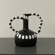 Modern Nordic Black and White Dot Vase